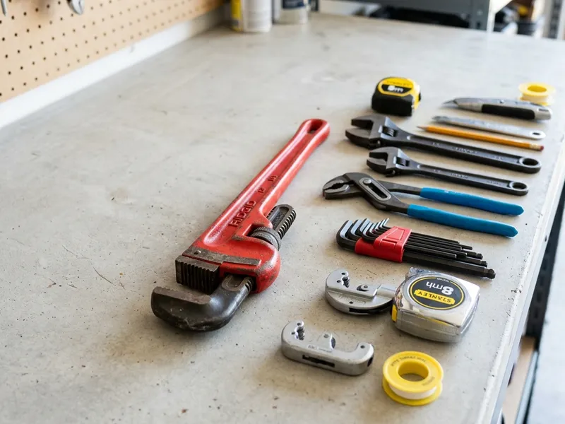 Professional plumbers in Randleman, NC equipped with top-tier tools for residential and commercial plumbing services.